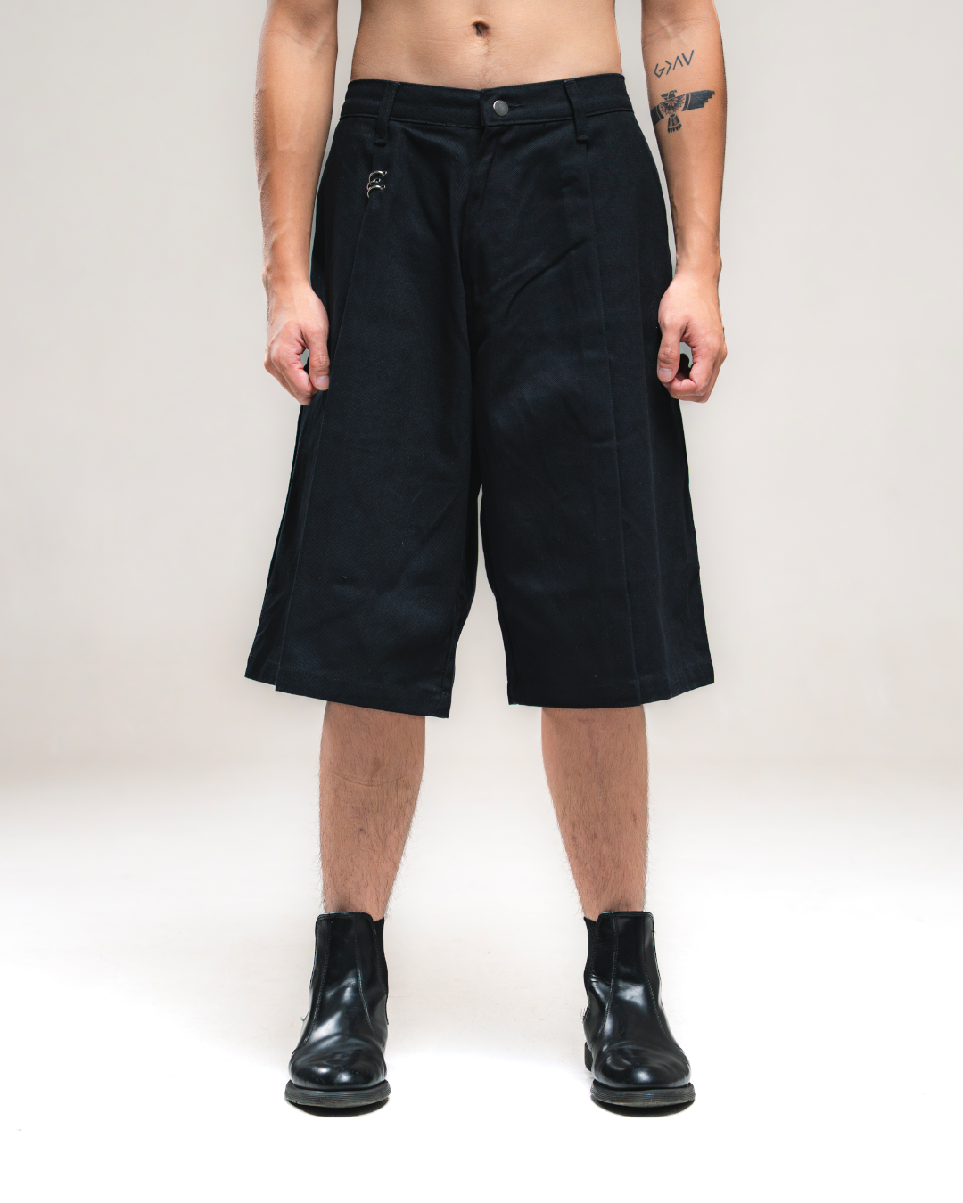 Jorts 1 Short Pleated Pants - Orbital - Gambar 1
