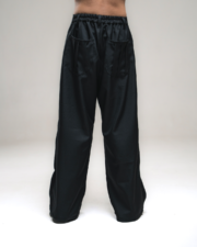 Wide Pleated Pants - Monoline - Gambar 2